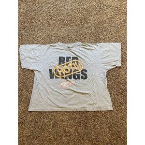 Vintage Detroit Red Wings "Hot!" Shirt Size XL
